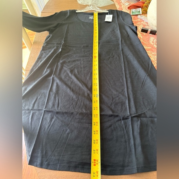 NWT Pure Jill by J.Jill Black Ballet-Sleeve Tunic SZ MT - Picture 8 of 14